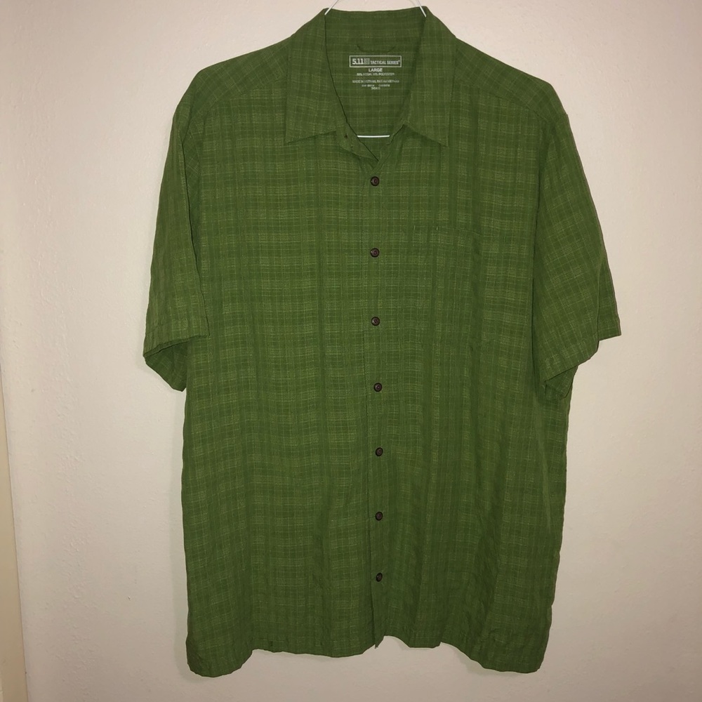 5.11 Tactical Series casual shirt, size L, w/snaps